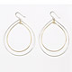 Molokini Mixed Double Hoop Sterling Silver/Gold-filled